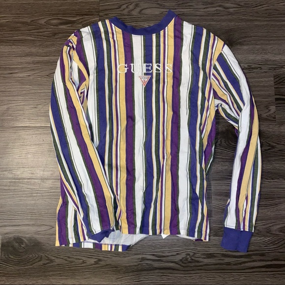 Guess Other - stripped guess shirt size small